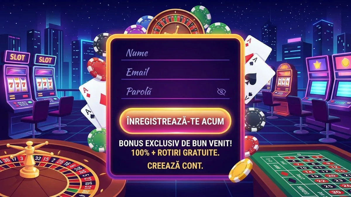 Înregistrare cu bonus